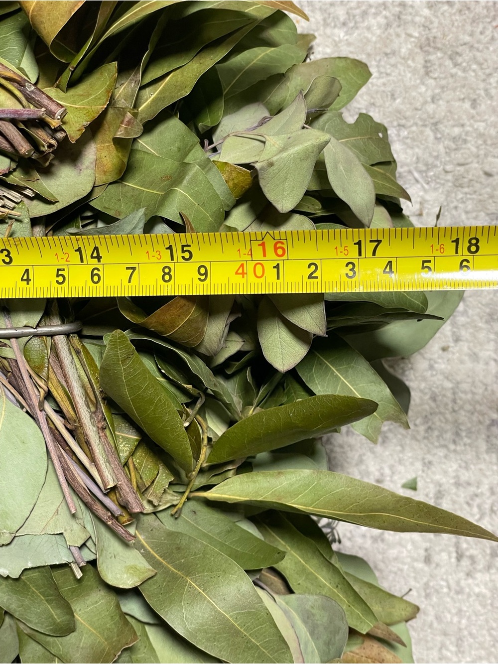 Handcrafted Eucalyptus, Lavender & Dried Citrus Wreath - 18” - Picture 9 of 11